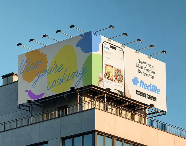 ReciMe brand showcase