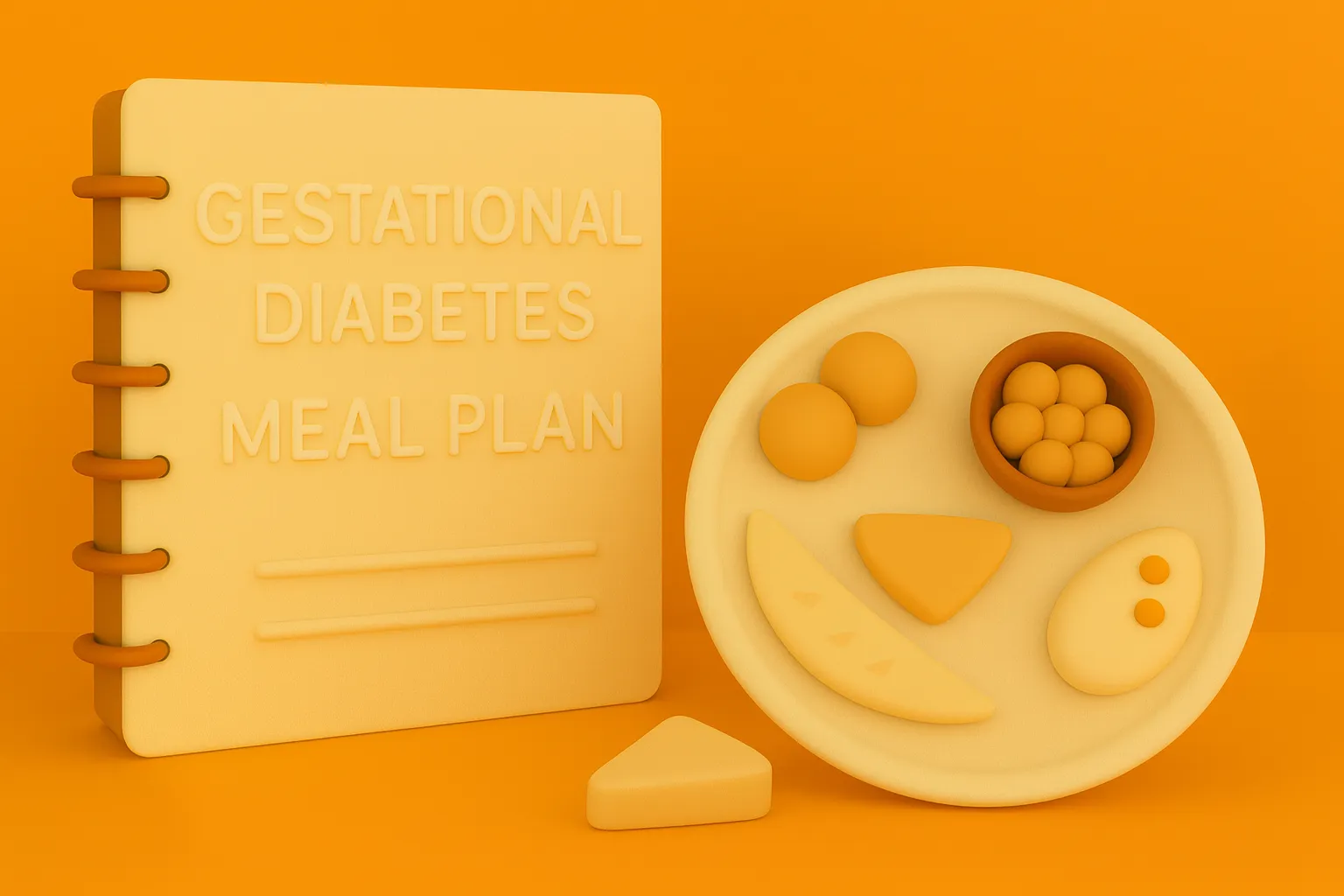 Plan de comidas para la diabetes gestacional: Cómo comer bien y controlar el azúcar en sangre durante el embarazo