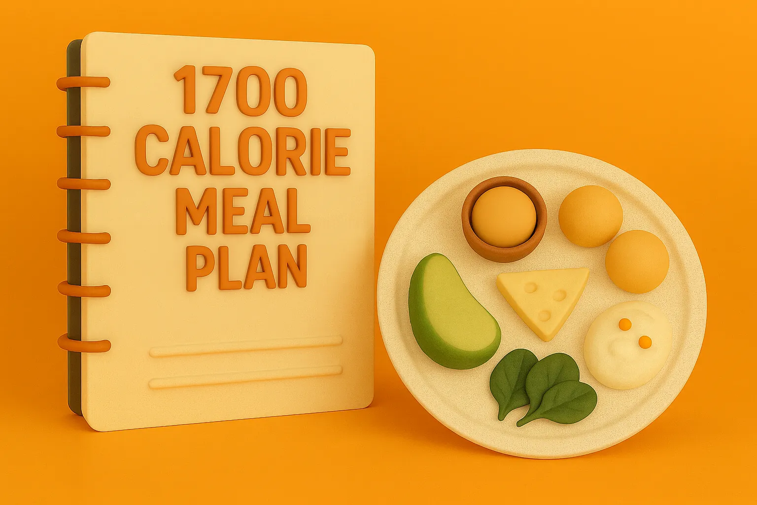 Plan de comidas de 7 días y 1.700 calorías para favorecer la pérdida de grasa y alimentar su día a día