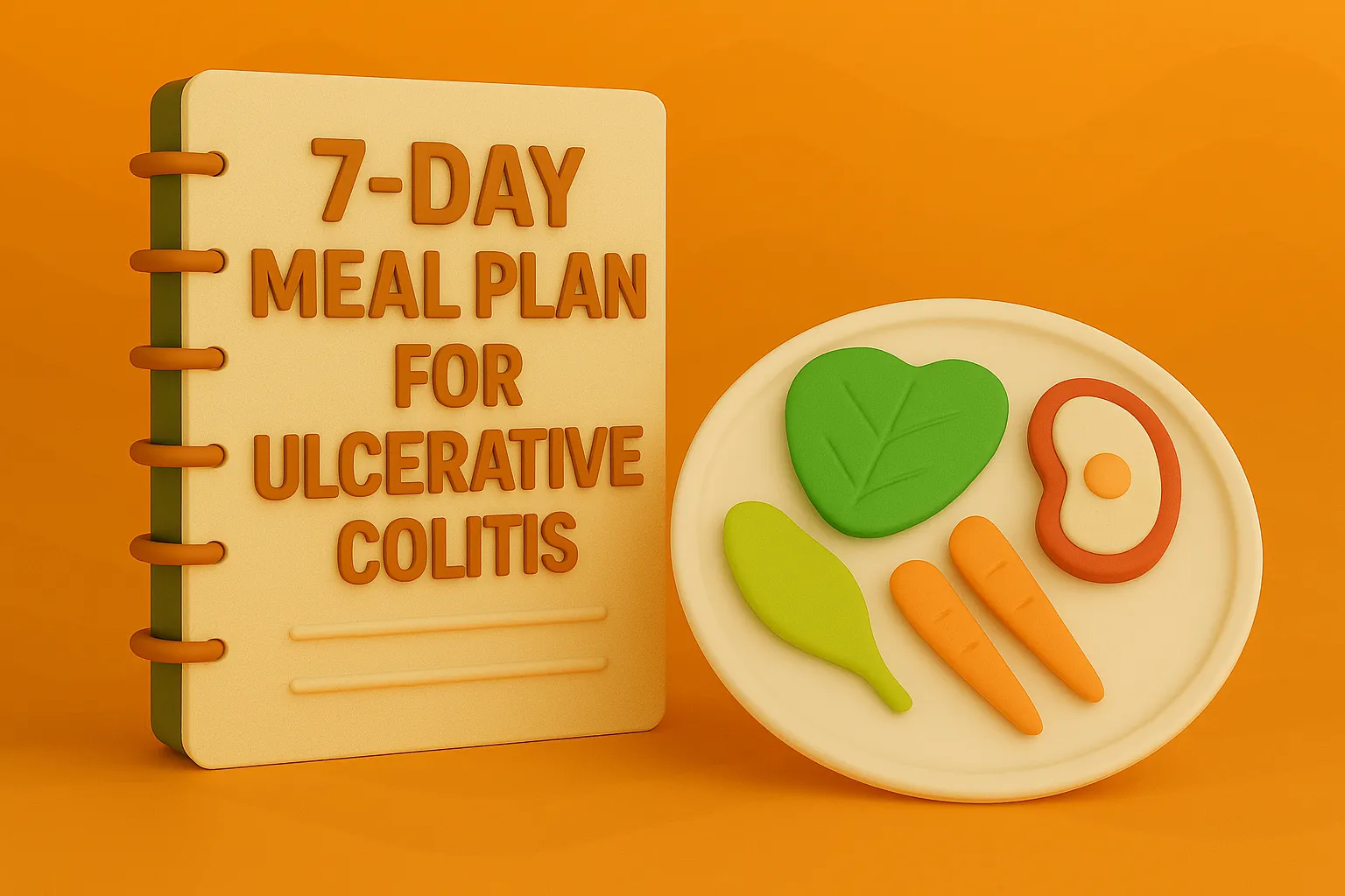 Un práctico plan de comidas de 7 días para aliviar la colitis ulcerosa