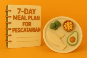 Plan de comidas pescatarianas para una semana equilibrada