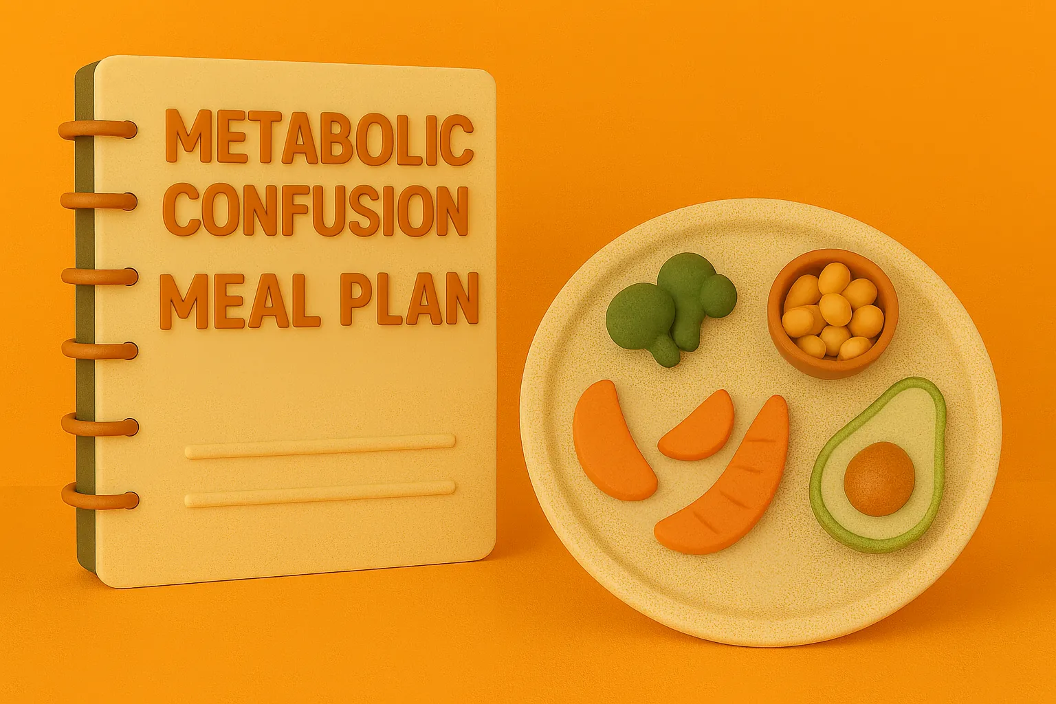 Su plan de comidas para la confusión metabólica que parece factible