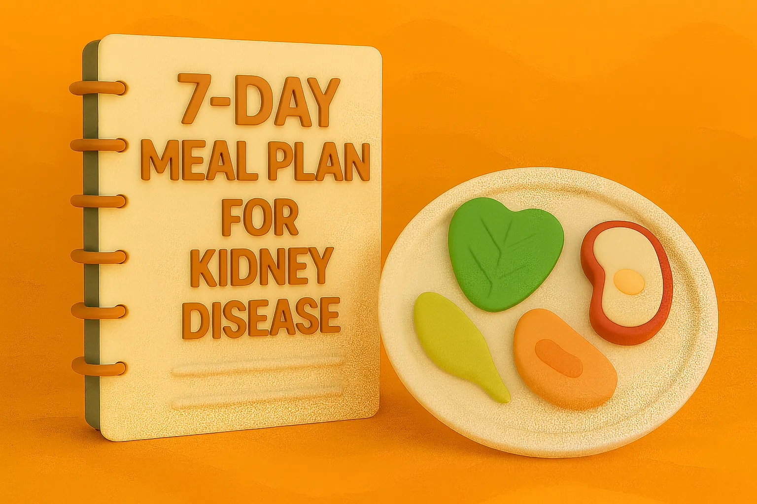 Su plan de comidas de 7 días para la enfermedad renal