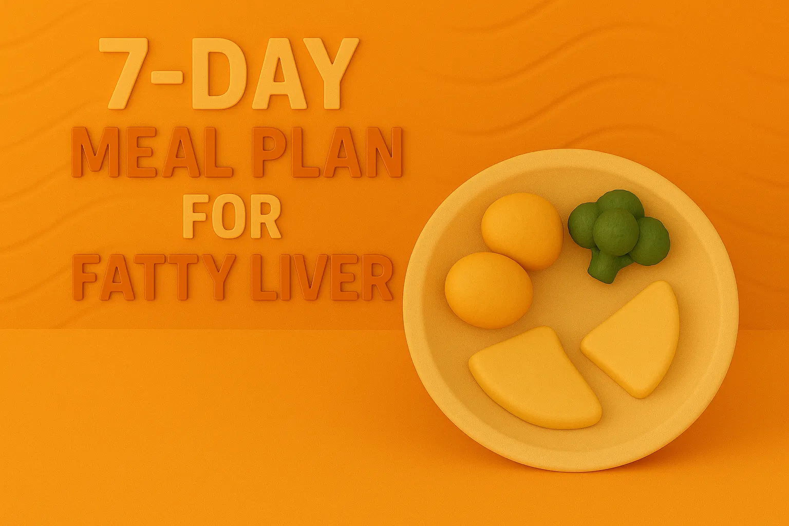 Un plan alimentario realista de 7 días para favorecer el hígado graso y reducir la inflamación