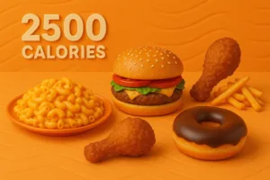 El plan de comidas de 2500 calorías que realmente tiene sentido